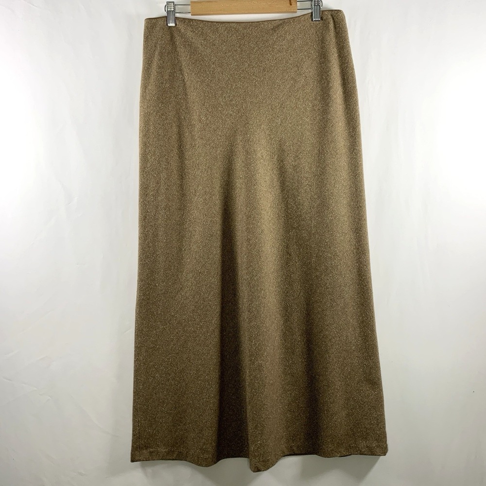 VTG 00s Womens Old Money Tweed Maxi Skirt Size 14 Equestrian English Countryside